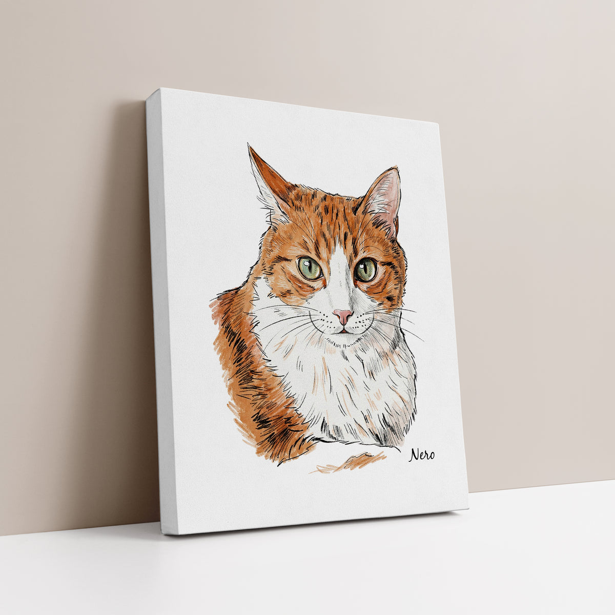 Watercolor Dog Portrait: Custom Pet Painting, Dog Memorial
