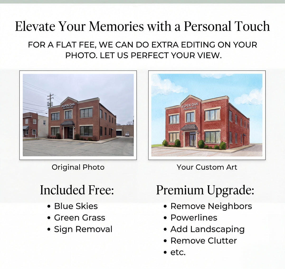 Personalized Retirement Gift – Custom Watercolor-Style Workplace Portrait